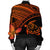 Hawaiian Turtle Plumeria Kakau Polynesian Quilt Bomber Jacket Neo Orange AH - Polynesian Pride