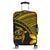 Hawaiian Turtle Plumeria Kakau Polynesian Quilt Luggage Covers Neo Yellow AH Black - Polynesian Pride