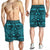 Hawaiian Turtle Polynesian Tribal Men's Shorts Blue AH - Polynesian Pride