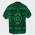 Hawaiian Turtle Polyensian Tribal Hawaiian Shirt Green AH - Polynesian Pride