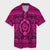 Hawaiian Turtle Polyensian Tribal Hawaiian Shirt Pink AH Unisex Black - Polynesian Pride