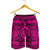 Hawaiian Turtle Polynesian Tribal Men's Shorts Pink AH - Polynesian Pride