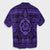 Hawaiian Turtle Polyensian Tribal Hawaiian Shirt Purple AH - Polynesian Pride