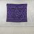 Hawaiian Turtle Polynesian Tribal Tapestry Purple AH - Polynesian Pride