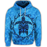 Hawaiian Turtle Polynesia Under The Sea Hoodie - Polynesian Pride