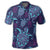 Hawaiian Turtle Polynesian Neon Polo Shirt - Polynesian Pride