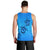 Hawaiian Turtle Swim In The OCean With Hibiscus Polynesian Tank Top - AH - Polynesian Pride