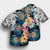 Hawaiian Turtle Swimming Wave Plumeria Hibiscus Polynesian Hawaiian Shirt - Garden Style - AH - Polynesian Pride