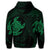 Hawaiian Two Turtle Polynesian Hoodie Green - Polynesian Pride