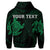 Custom Hawaiian Two Turtle Polynesian Hoodie Green - Polynesian Pride