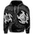 Hawaiian Two Turtle Polynesian Hoodie White - Polynesian Pride