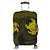 Hawaiian Two Turtle Polynesian Luggage Covers Yellow AH Black - Polynesian Pride