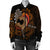 Hawaiian Warrior Helmet Kanaka Polynesian Bomber Jacket - AH - Polynesian Pride