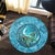 Hawaiian Whirlpool Turtle Polynesian Round Carpet - AH - Polynesian Pride