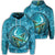 Hawaiian Whirlpool Turtle Polynesian Hoodie Unisex Art - Polynesian Pride