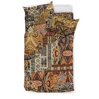 Polynesian Bedding Set - Tribal Fabric Patchwork Special Style - Polynesian Pride