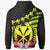 Hawaii Hoodie Polynesian Pattern With Flag - Polynesian Pride