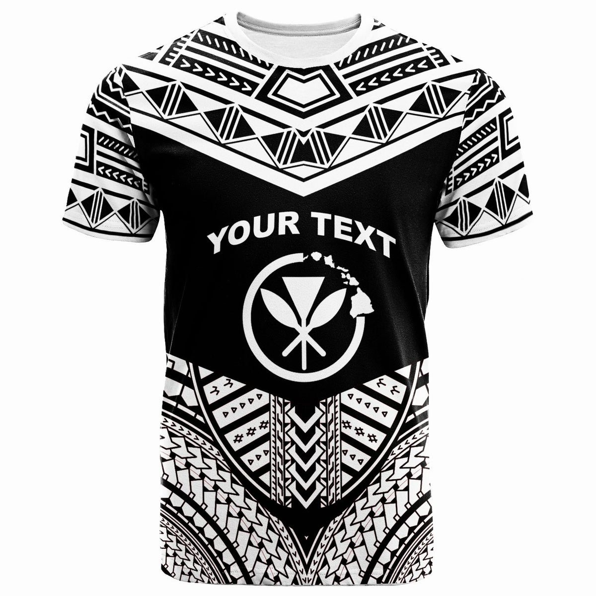 Hawaii Custom T Shirt Tribal Pattern Cool Style White Color Unisex White - Polynesian Pride