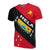 Papua New Guinea T Shirt PNG Flag Hela Province Flag Unisex Red - Polynesian Pride
