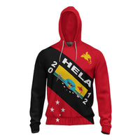 Papua New Guinea Hoodie Hela Province Unisex Red - Polynesian Pride