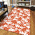 Hibiscus Flower Pattern Area Rug - AH - Polynesian Pride