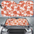 Hibiscus Flower Pattern Hawaii Car Sun Shade Auto Sun Shade Universal Fit White - Polynesian Pride
