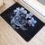 Hibiscus Plumeria Mix Polynesian Turtle Door Mat Blue AH - Polynesian Pride