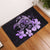 Hibiscus Plumeria Mix Polynesian Turtle Door Mat Violet AH Door Mat Violet - Polynesian Pride