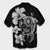 Hibiscus Plumeria Mix Polynesian Turtle Hawaiian Shirt Gray - AH - Polynesian Pride