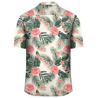 Hibiscus Plumeria Tropical Red Hawaiian Shirt - Polynesian Pride