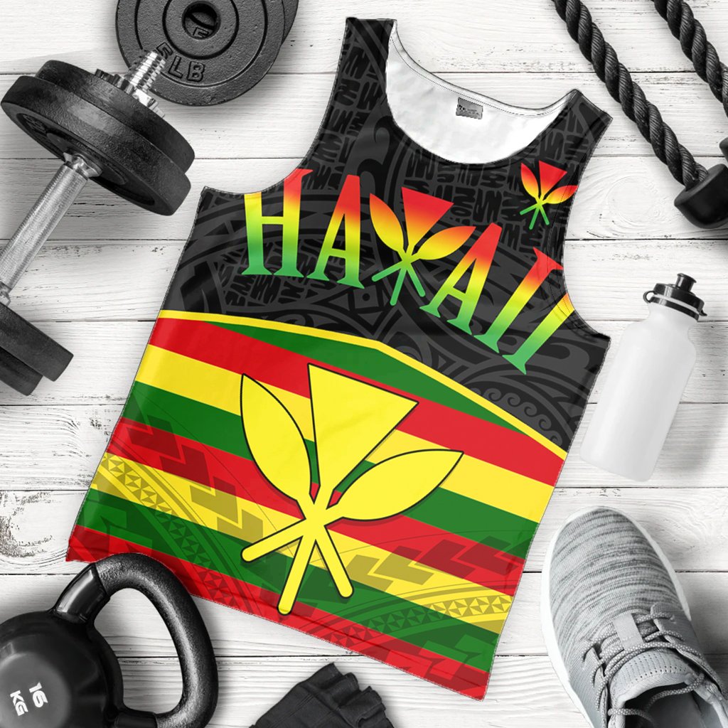 Kanaka Maoli Polynesian Men's Tank Top - 3CL - AH - Polynesian Pride