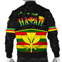 Kanaka Maoli Polynesian Bomber Jacket - 3CL - AH - Polynesian Pride