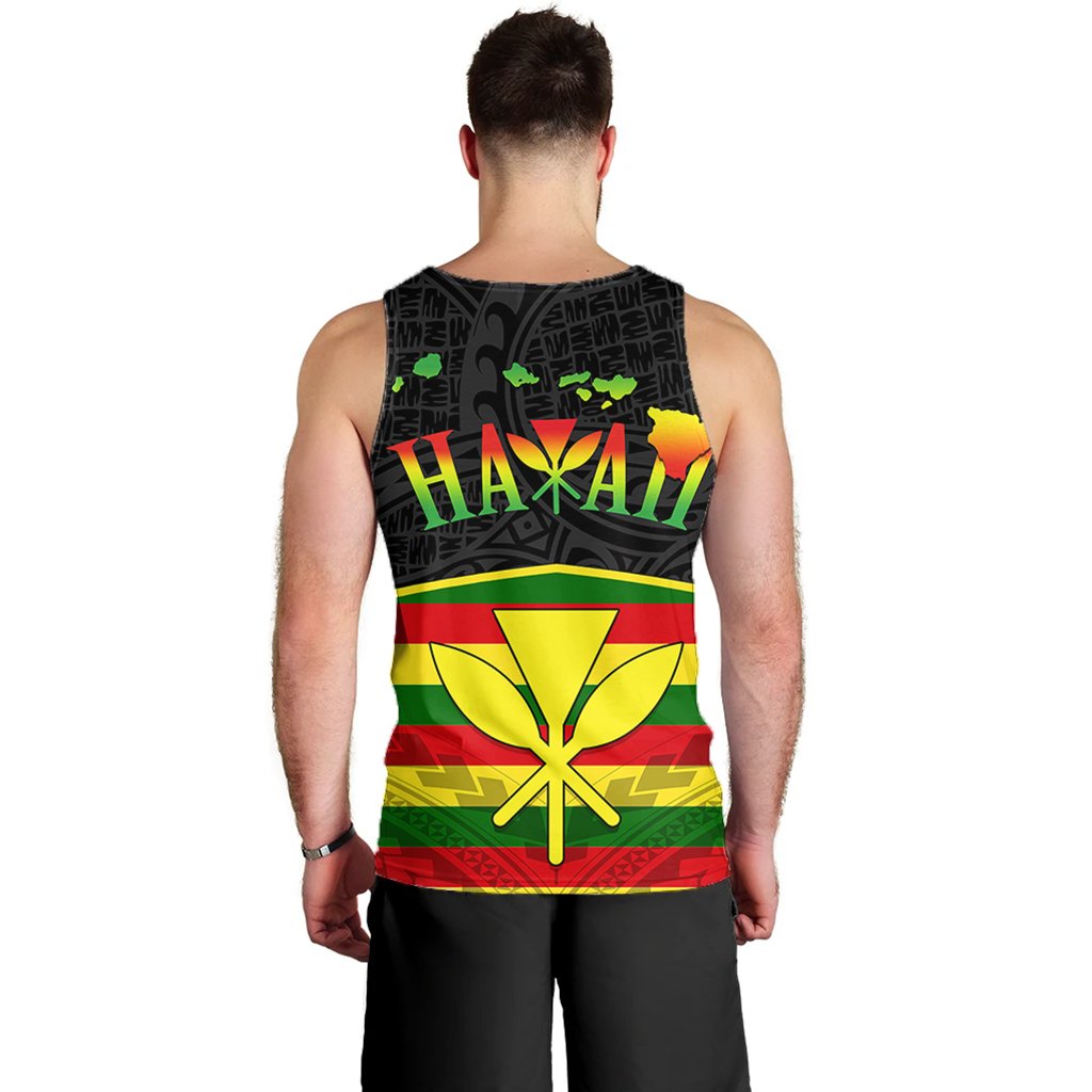 Kanaka Maoli Polynesian Men's Tank Top - 3CL - AH - Polynesian Pride