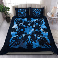 Hawaii Bedding Set - Honu Circle Quilting Style Bedding Set AH - Polynesian Pride