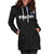 Pilipinas Hoodie Dress Simple Style - Black LT6 Black - Polynesian Pride