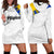 Pilipinas Hoodie Dress Simple Style - White LT6 - Polynesian Pride