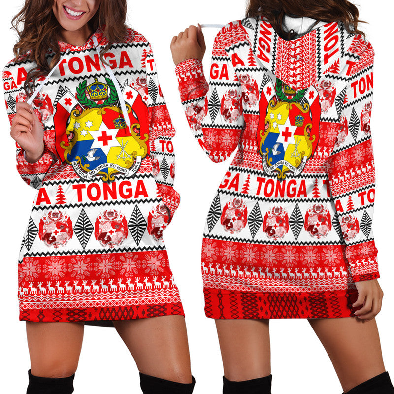 Tonga Christmas Hoodie Dress 2022 LT6 - Polynesian Pride