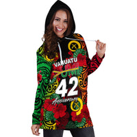Vanuatu Yumi 42 Hoodie Dress LT6 - Polynesian Pride
