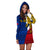 Filipino Hoodie Dress Tribal Flag Style LT6 - Polynesian Pride