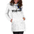 Pilipinas Hoodie Dress Simple Style - White LT6 White - Polynesian Pride