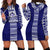 Queen Salote College Hoodie Dress Tonga Simple Style LT6 - Polynesian Pride