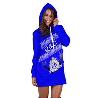 Queen Salote College Hoodie Dress - Polynesian Pride