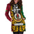 Vanuatu Hoodie Dress Mix Aotearoa LT6 Red - Polynesian Pride