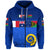 Custom Vanuatu Hoodie Mix Australia and France Flag LT13 - Polynesian Pride