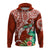 Custom Polynesian Birthday Hoodie Legends Are Born In February LT7 Unisex Red - Polynesian Pride