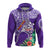 Custom Polynesian Birthday Hoodie Legends Are Born In March LT7 Unisex Purple - Polynesian Pride