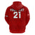 (Custom Text and Number) Tonga Rugby Sevens Hoodie Sporty Style LT9 - Polynesian Pride