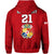 Custom PolynesianPride Tonga Rugby Tongan Kupesi Ngatu Design Hoodie LT9 - Polynesian Pride