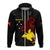 Custom Papua New Guinea 47th Independence Hoodie Tribal Turtle LT7 - Polynesian Pride