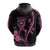 Hawaii Hoodie Breast Cancer Survivor Mix Hibiscus LT7 - Polynesian Pride